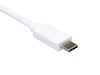 USB-A till USB-C kabel 0.5m (vit) USBkablar