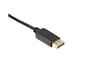 Displayport kabel 2m (svart) Skärmkablar