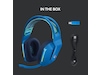 Logitech G733 LIGHTSPEED Trådlöst Gaming Headset (blå) Gamingheadset