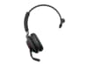 Jabra Evolve2 65, Link380a MS Mono Black Headset trådlöst