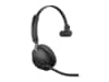 Jabra Evolve2 65, Link380a MS Mono Black Headset trådlöst