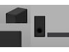 Sony SA-SW3 Compact subwoofer (svart) Soundbars