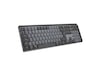 Logitech MX Mechanical Wireless Clicky (graphite) Tangentbord