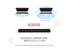 Sony HT-A3000 Dolby Atmos® Soundbar (svart) Soundbars