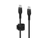 Belkin USB-C till USB-C kabel 1m (svart) Kablage/Adapter/Diverse