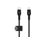 Belkin USB-C till USB-C kabel 1m (svart) Kablage/Adapter/Diverse