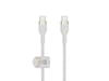 Belkin USB-C till USB-C kabel 2m (vit) Kablage/Adapter/Diverse