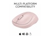 Logitech M240 Trådlös Mus (rosa) Mus