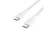 Belkin USB-C till USB-C kabel 3m (vit) USBkablar