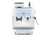 Smeg EGF03PBEU Manuell espressomaskin m/ grinder (pastellblå) Espresso Halvautomatisk