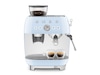 Smeg EGF03PBEU Manuell espressomaskin m/ grinder (pastellblå) Espresso Halvautomatisk