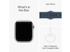 Apple Watch Series 9 GPS + LTE 41mm Rostfritt stål (silver) Watch