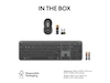 Logitech Signature Slim Combo MK950 for Business (graphite) Mus/tangentbord kombinationpaket