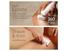 Braun Silk-épil 9 Flex 3S SkinSpa Epilator SES9-481 (vit/guld) Ladyshave