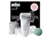 Braun Silk-épil 7 SkinSpa SE7-081 Epilator (vit/silver) Ladyshave