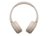 Sony WH-CH520 trådlösa hörlura, On-Ear (beige) Trådlöst