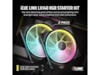 Corsair iCUE Link LX140 RGB Fläkt 2pk (svart) Fläkt