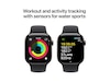 Apple Watch Series 10 GPS + LTE 42mm Titan (skifer) Watch