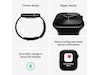 Apple Watch Series 10 46mm GPS + LTE Aluminium (gagatsvart) Watch