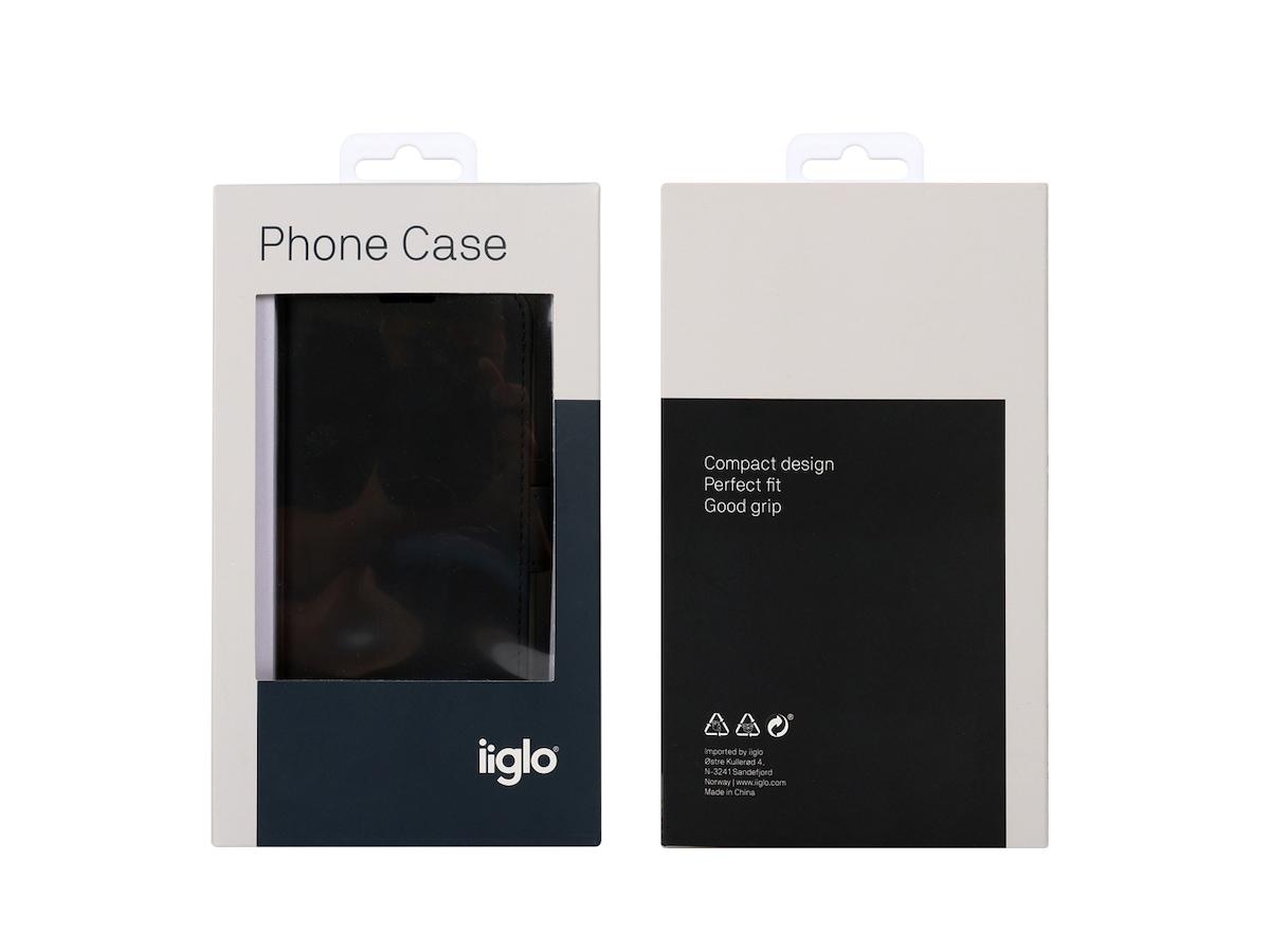 iiglo Galaxy A32 5G Plånboksfodral (svart) Skydd