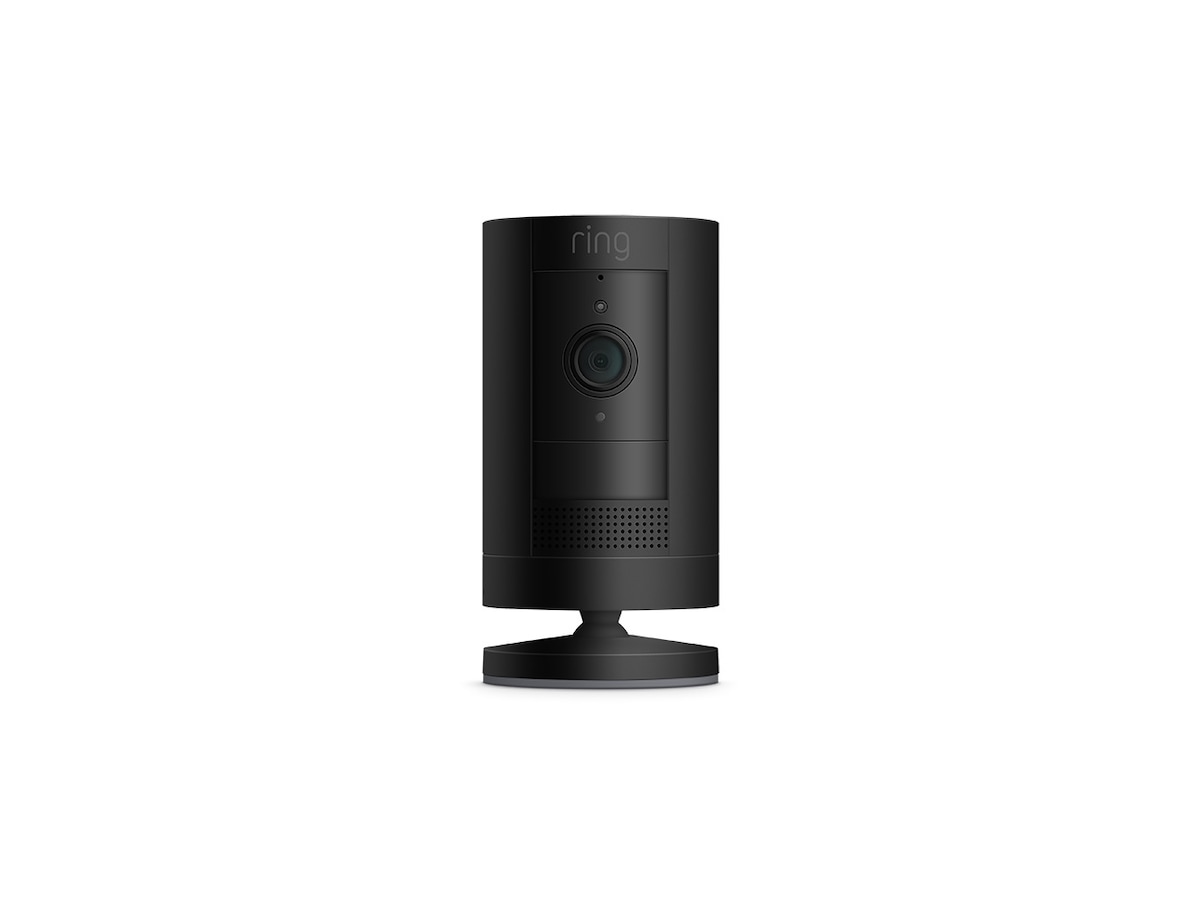 ring stick up cam solar black