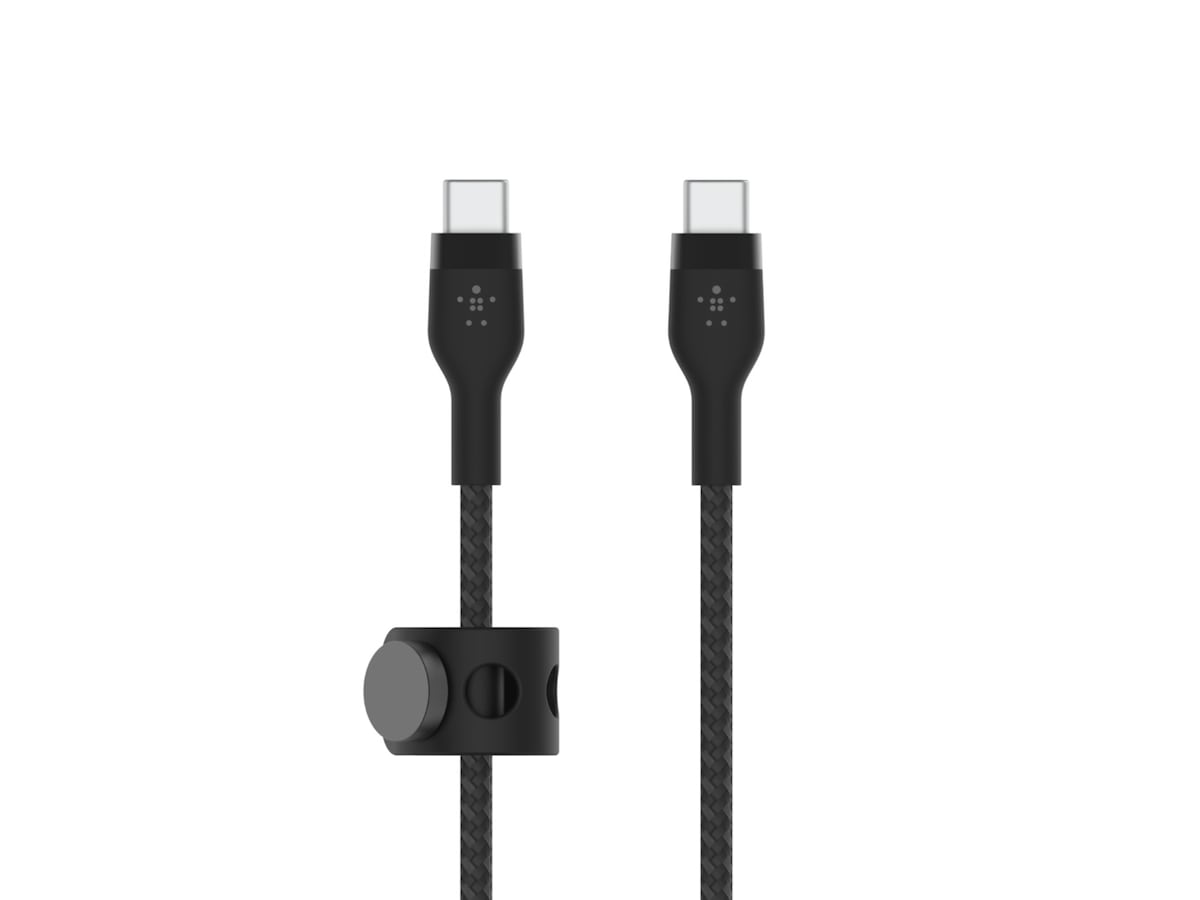 Belkin USB-C till USB-C kabel 1m (svart) Kablage/Adapter/Diverse