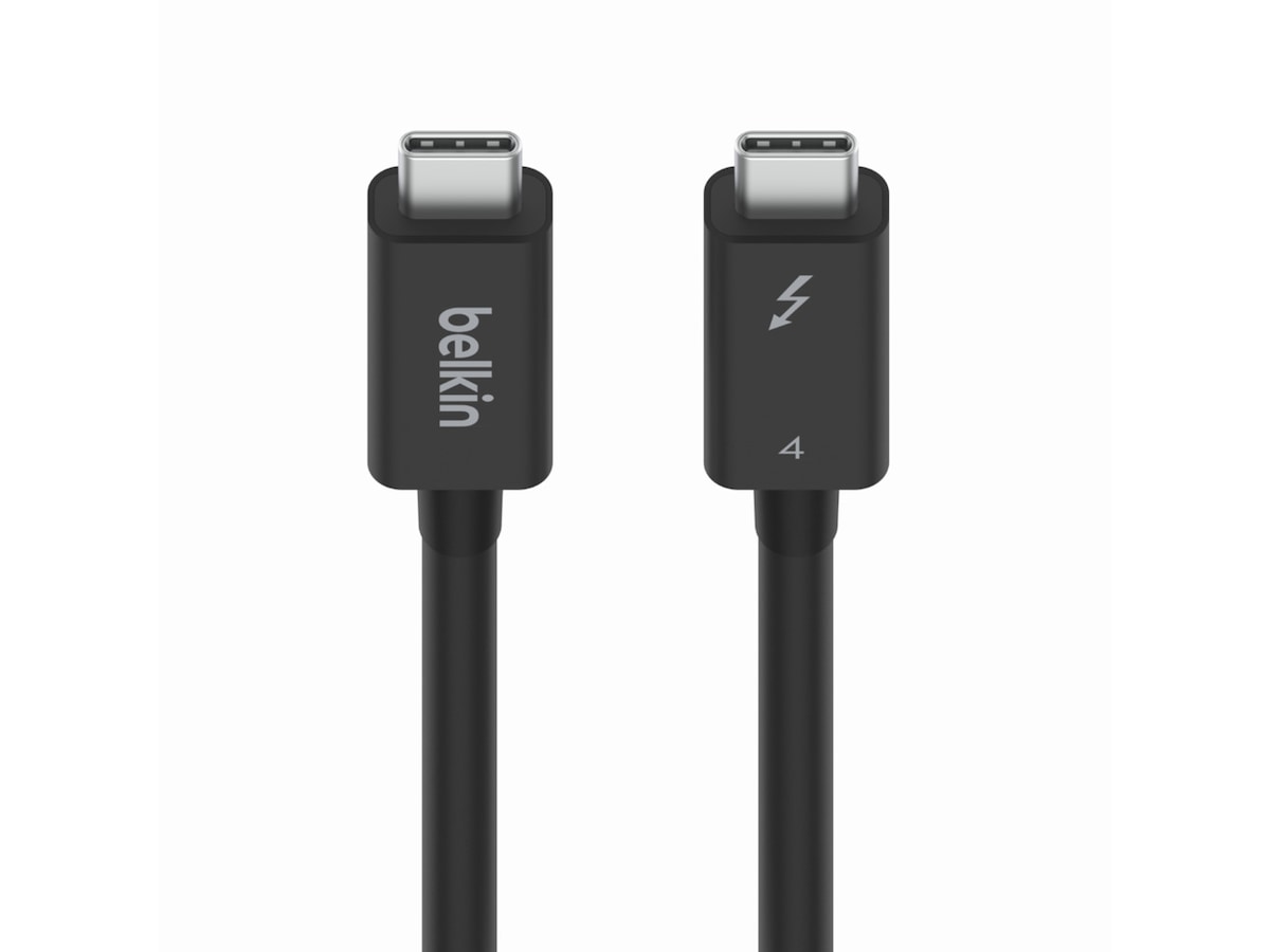 Belkin Thunderbolt 4 Kabel 2m (svart) USBkablar