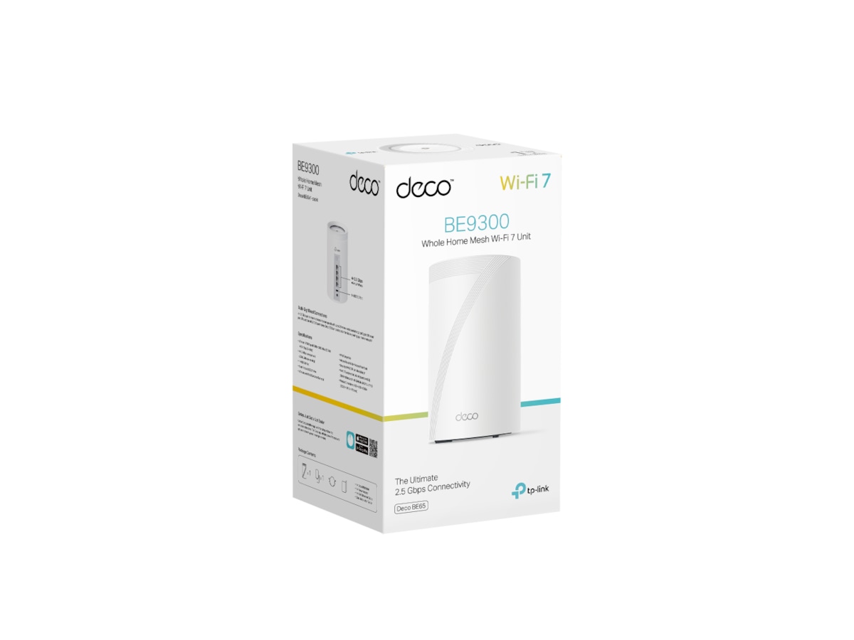 TP-Link Deco BE65 Wi-Fi 7 Mesh Unit 1-pack Router