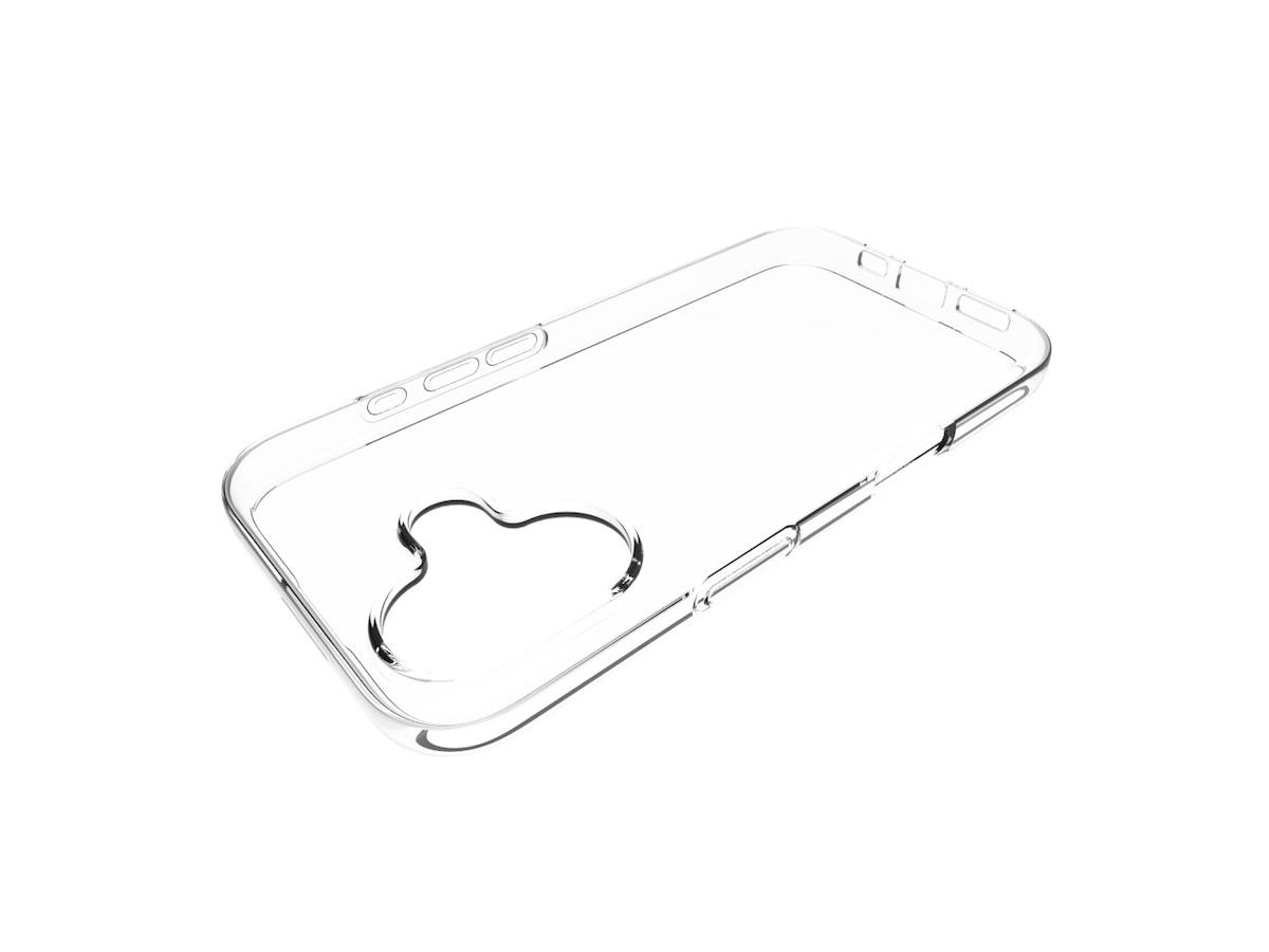 iiglo iPhone 16 Silikonskal (transparent) Skydd