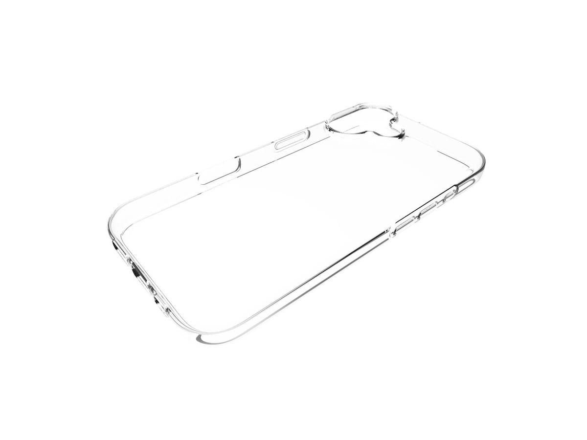 iiglo iPhone 16 Silikonskal (transparent) Skydd