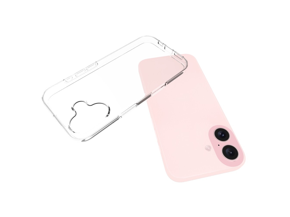 iiglo iPhone 16 Silikonskal (transparent) Skydd