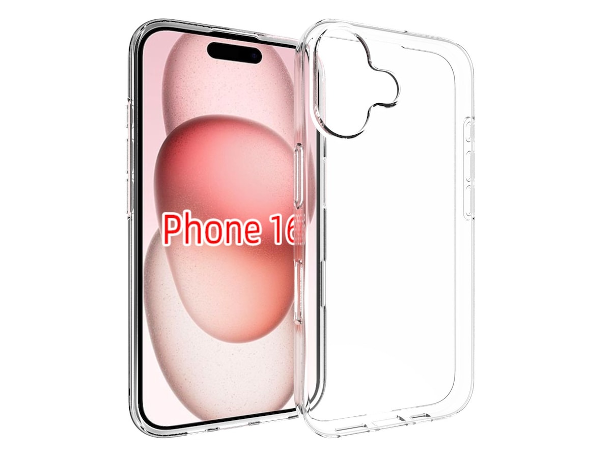 iiglo iPhone 16 Silikonskal (transparent) Skydd