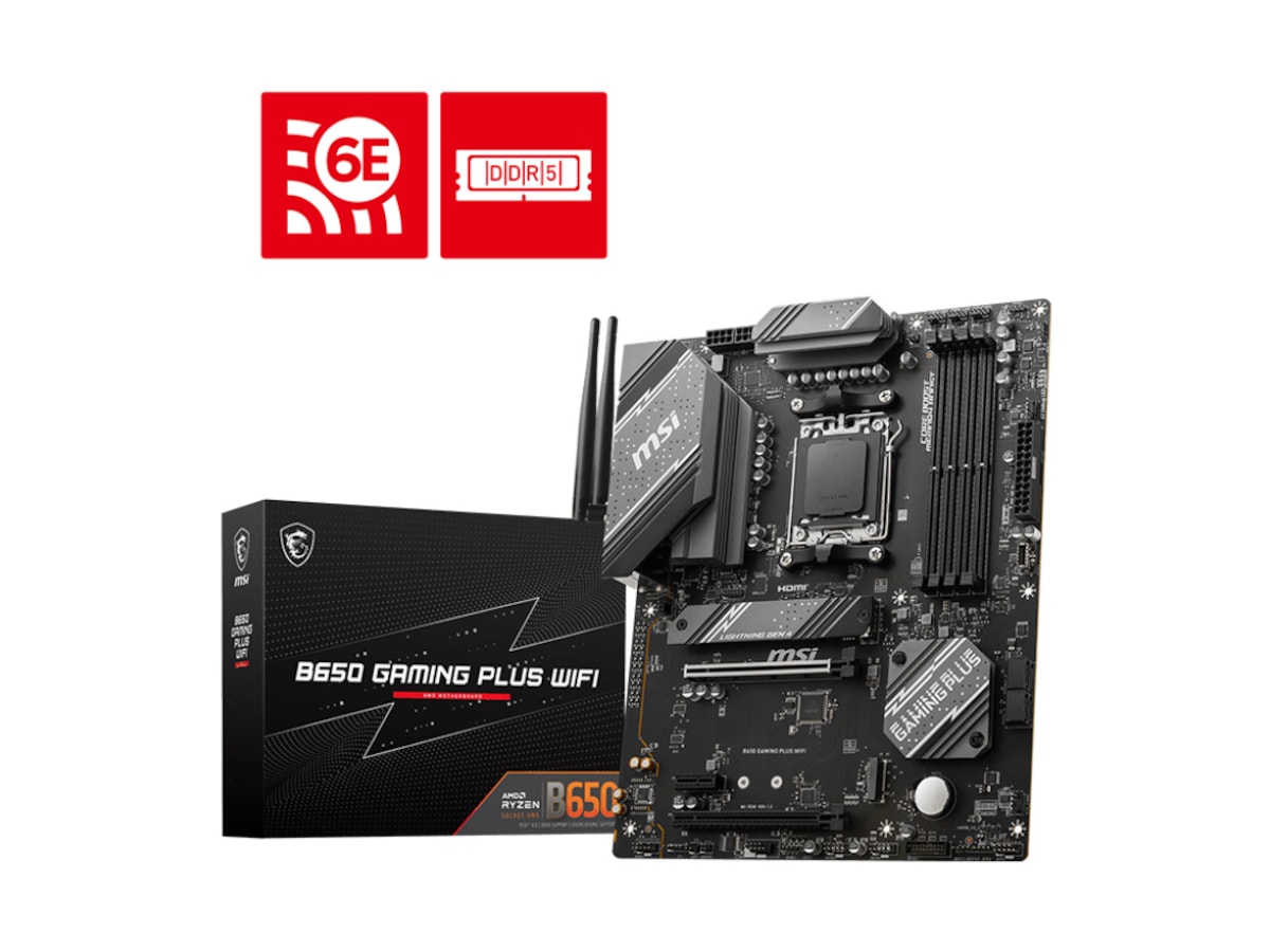 MSI B650 Gaming Plus WIFI Moderkort AMD Socket