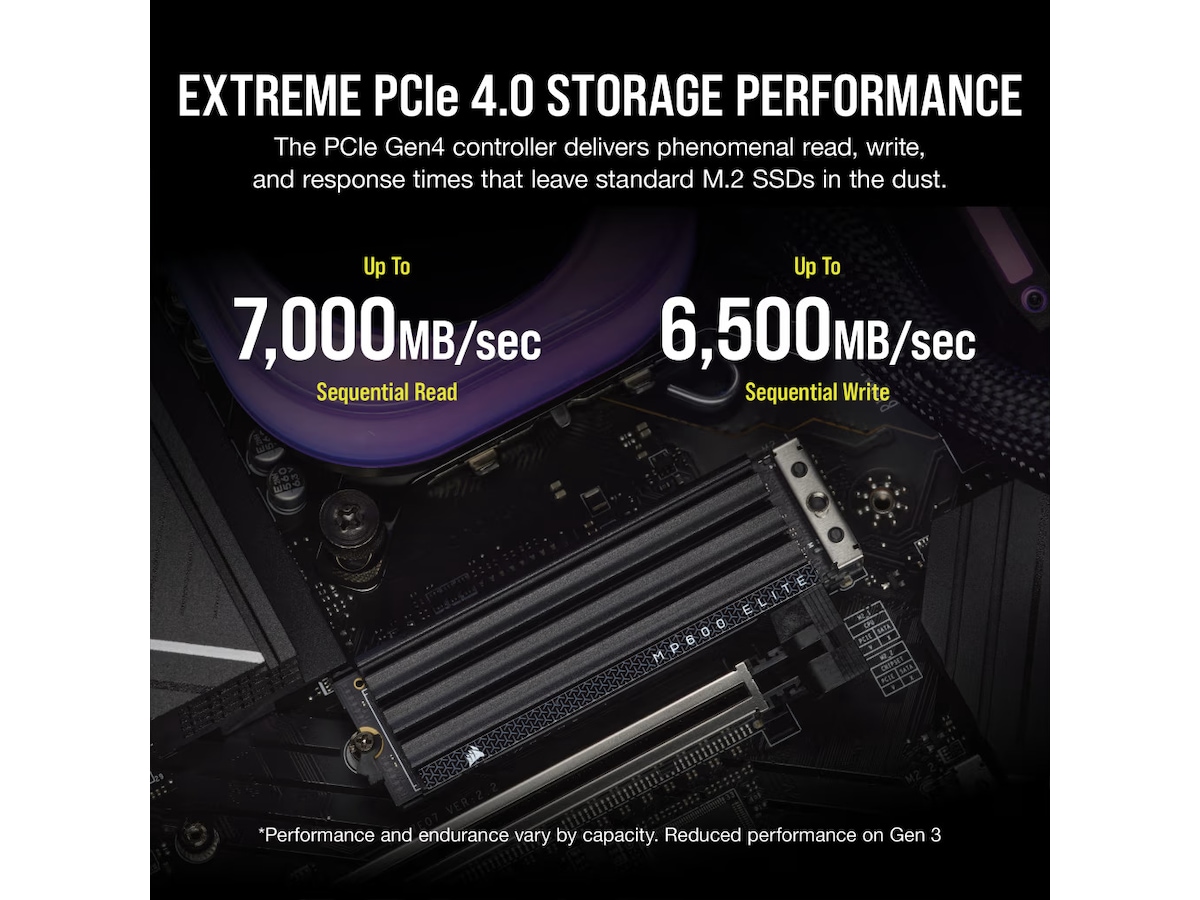 Corsair MP600 ELITE 2TB NVMe SSD SSD M.2