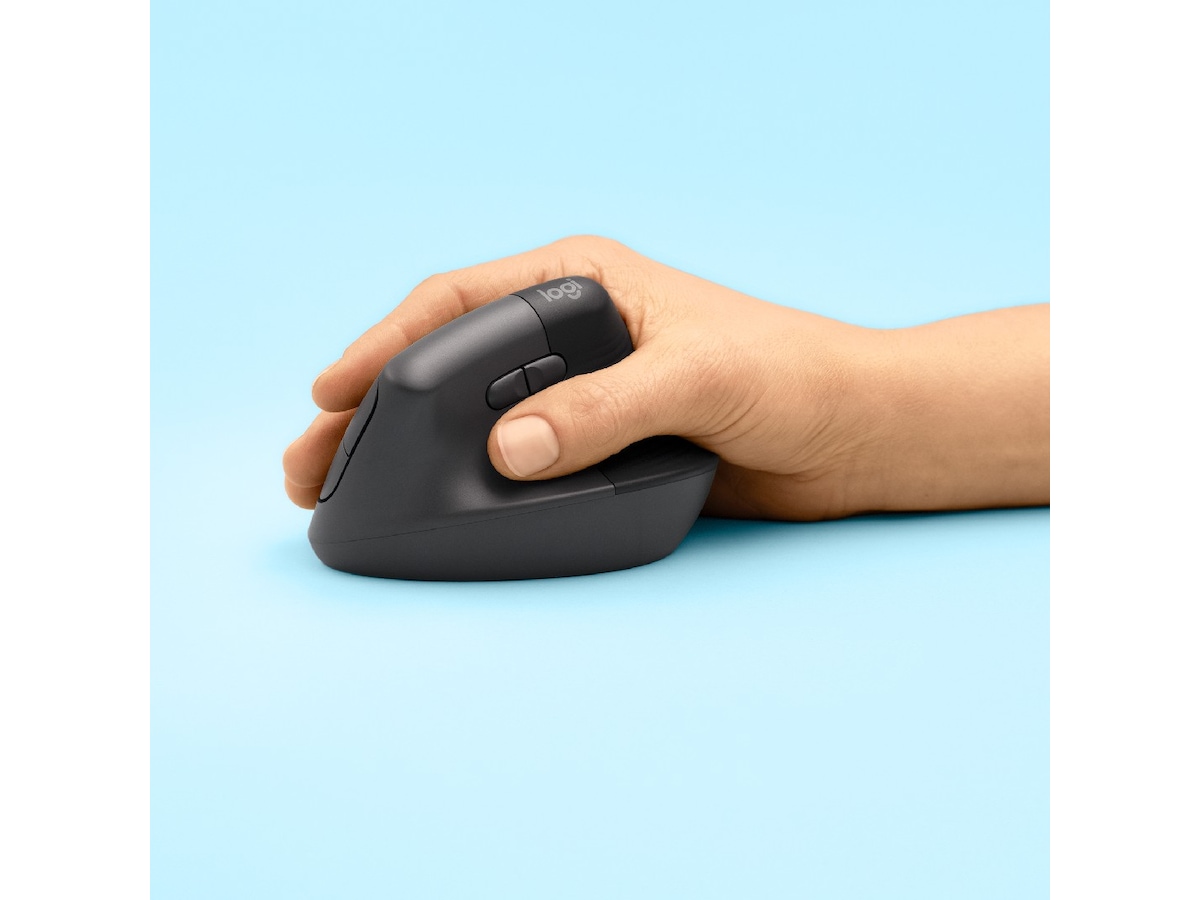 Logitech Lift Vertikal mus (graphite) Mus