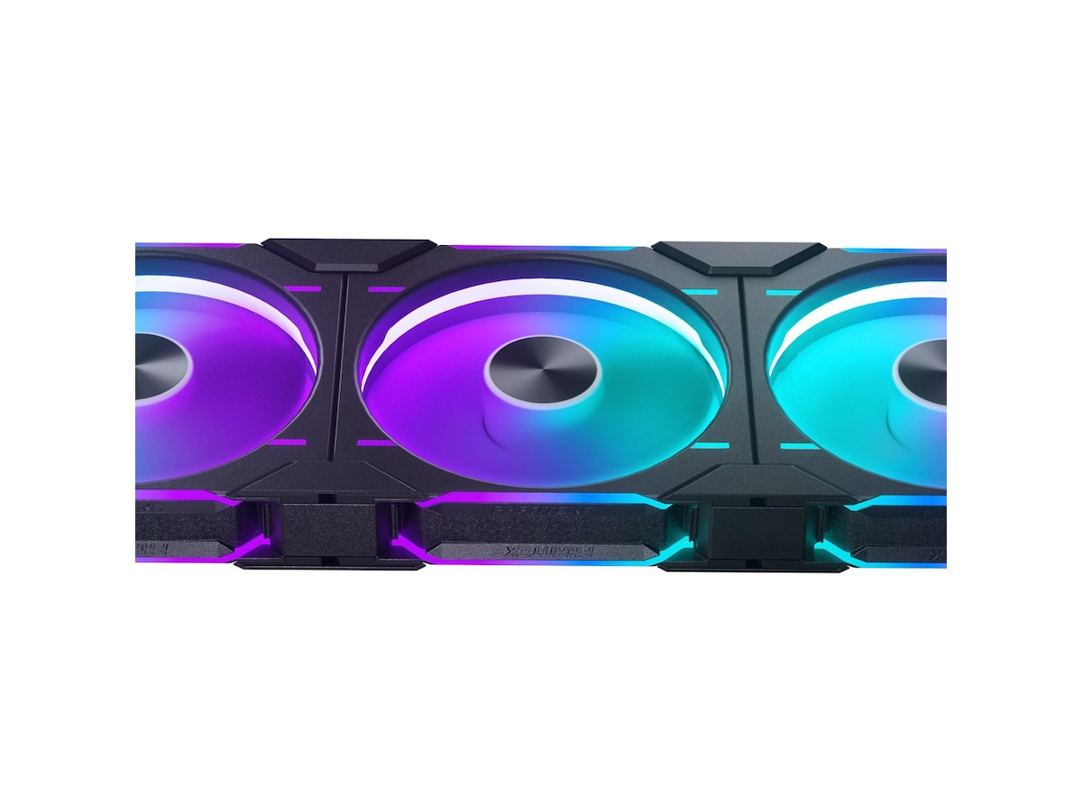 Phanteks D30 140mm PWM DRGB Reverse Fläkt 3-Pack (svart) Fläkt