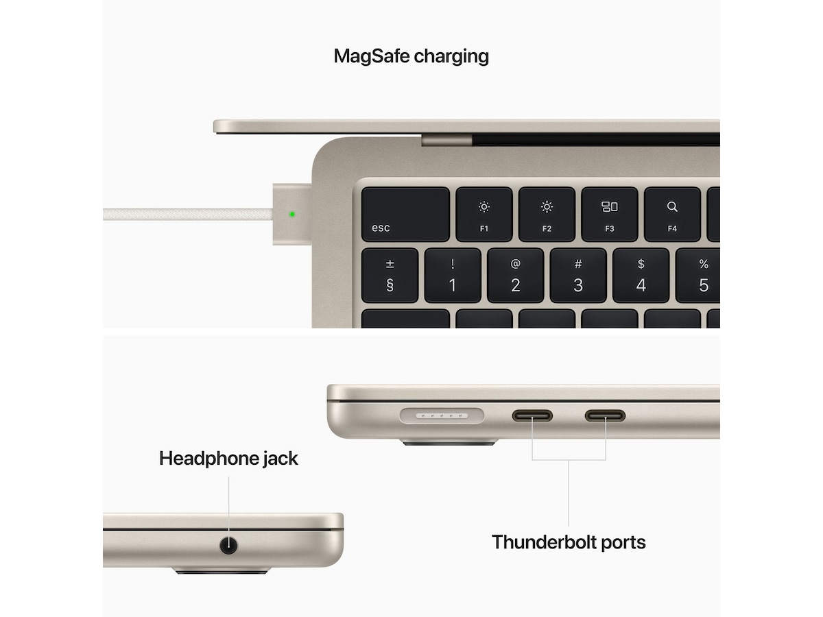 MacBook Air 13 (2022) 512GB (stjärnglans) MacBook