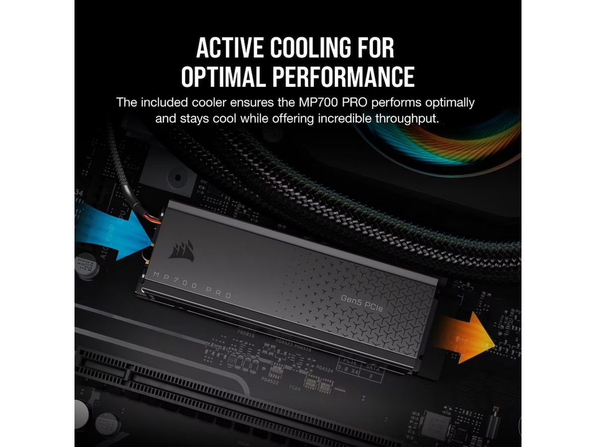 Corsair MP700 PRO 1TB NVMe PCIe M.2 SSD SSD M.2