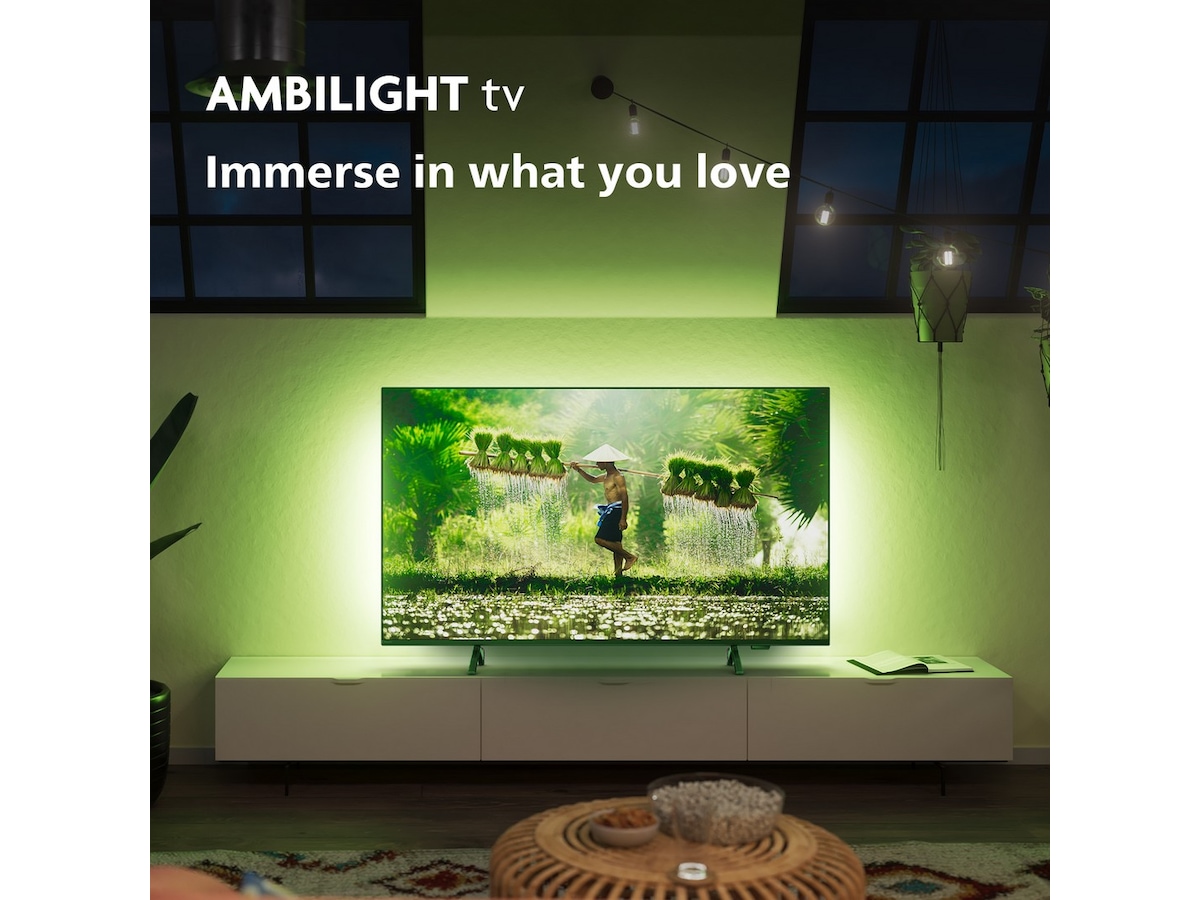 Ambilight, Ambilight TV, 4K, UHD, LED, TITAN OS, Smart TV, HDR, Dolby At TV