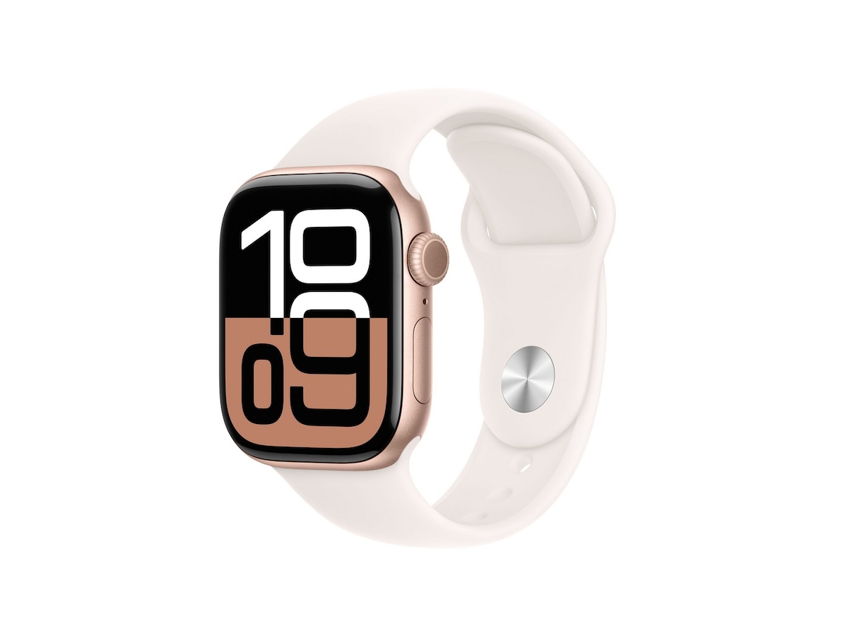 Apple Watch Series 10 GPS 42mm Aluminium (roséguld) Watch