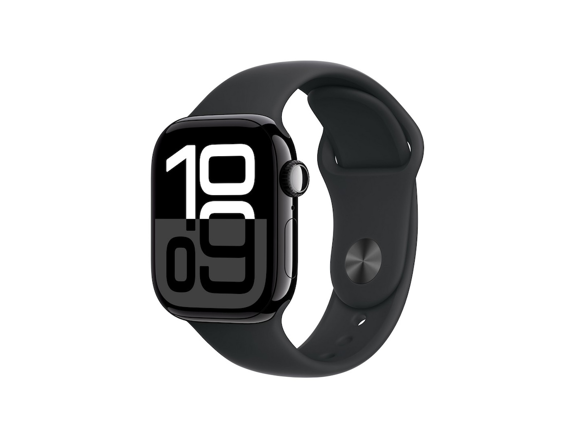 Apple Watch Series 10 GPS + LTE 42mm Aluminium (gagatsvart) Watch