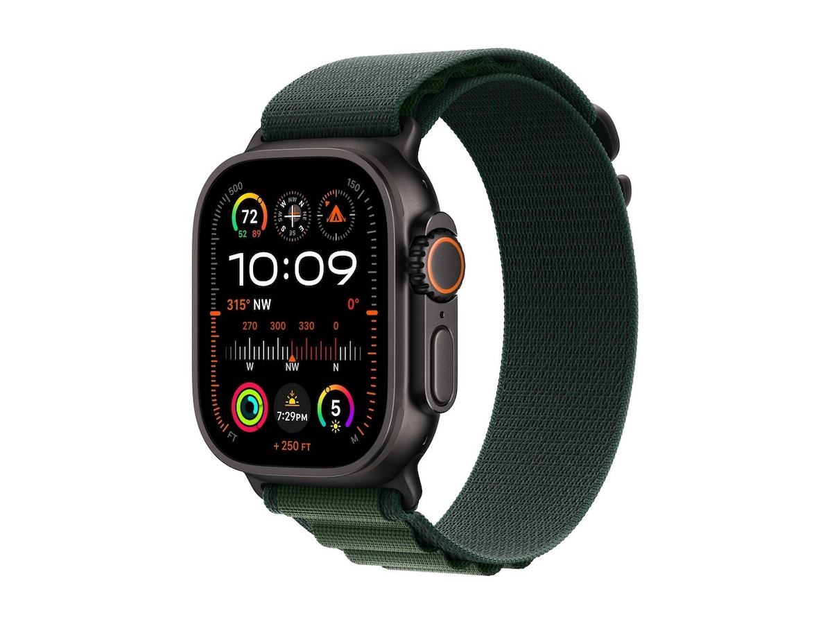 Apple Watch Ultra 2 49mm GPS + LTE Titan (svart) Watch