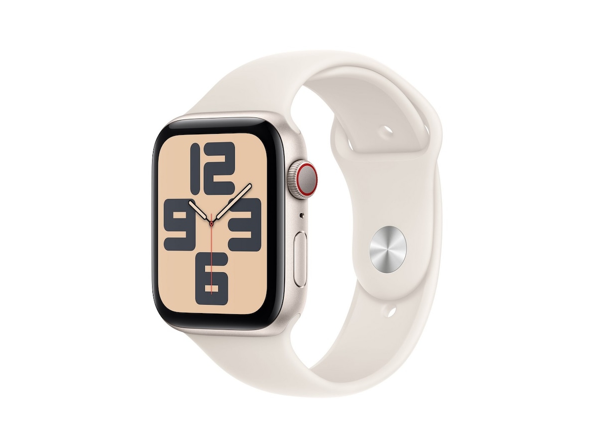 Apple Watch SE 44mm GPS + LTE Aluminium (stjärnglans) Watch