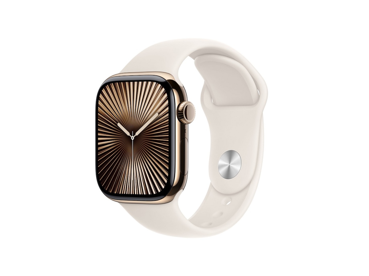 Apple Watch Series 10 GPS + LTE 42mm Titan (guld) Watch