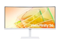 Samsung 34" Curved skärm S34C650 (vit) Bildskärmar