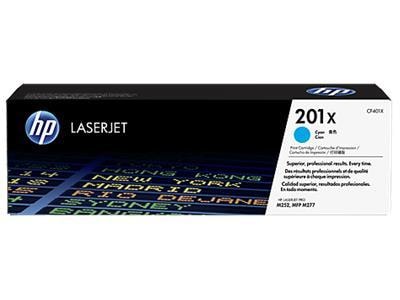 HP Toner 201X Cyan Lasertoner