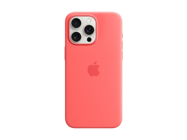 Apple iPhone 15 Pro Max Silikonskal (guava) Skydd