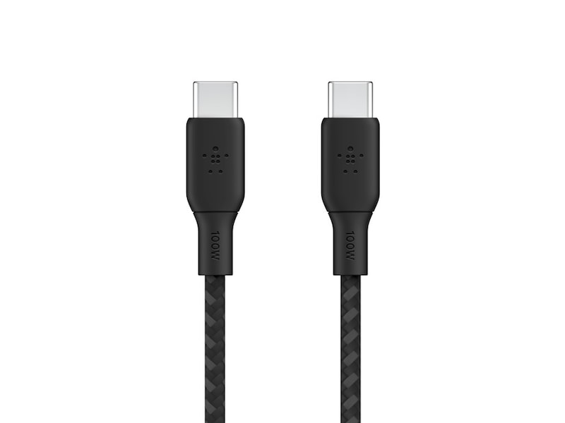 Belkin USB-C till USB-C kabel 2m (svart) USBkablar