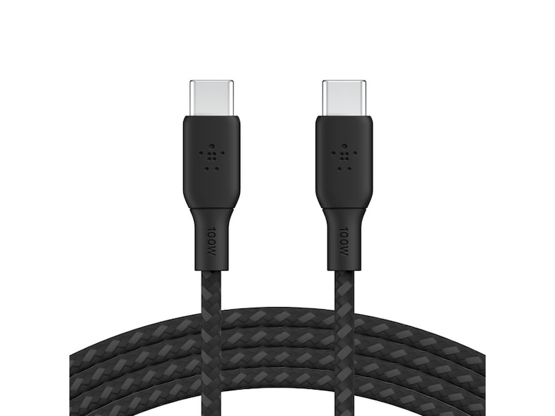 Belkin USB-C till USB-C kabel 2m (svart) USBkablar