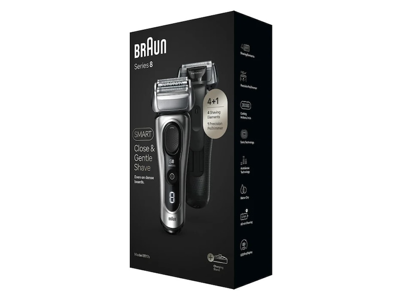 Braun Series 8 Elektrisk rakapparat 8517s (silver) Rakapparat